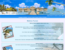 Tablet Screenshot of maldives.tourism-srilanka.com